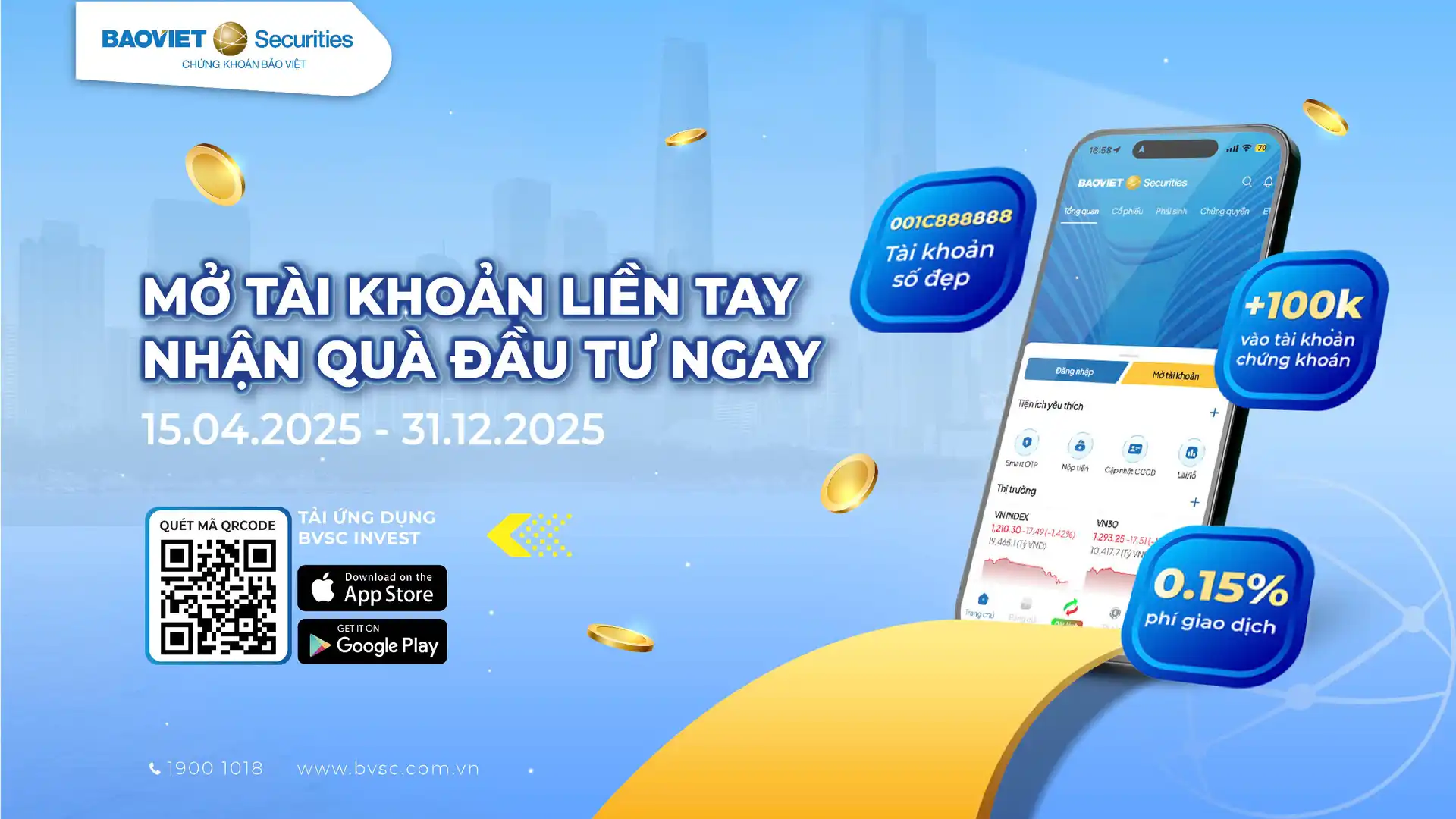 Chứng khoán Bảo Việt ra mắt chương trình khuyến mại dành riêng cho khách hàng mới