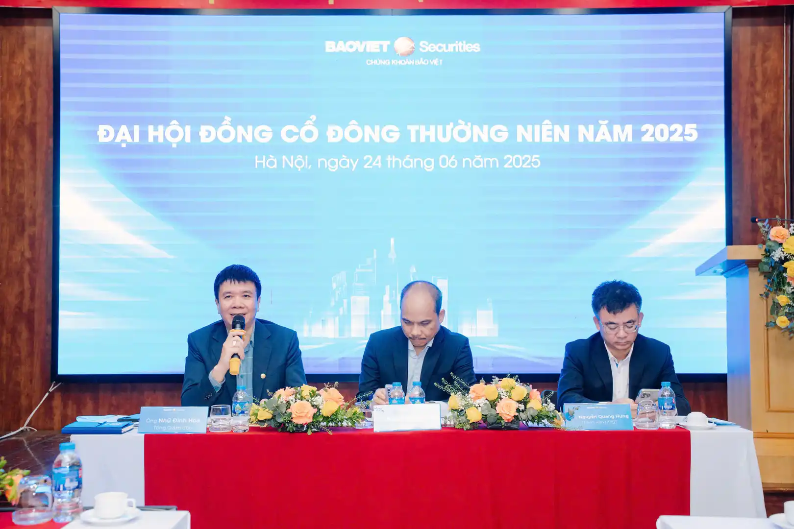 Đại hội cổ đông năm 2025 của CTCP Chứng khoán Bảo Việt