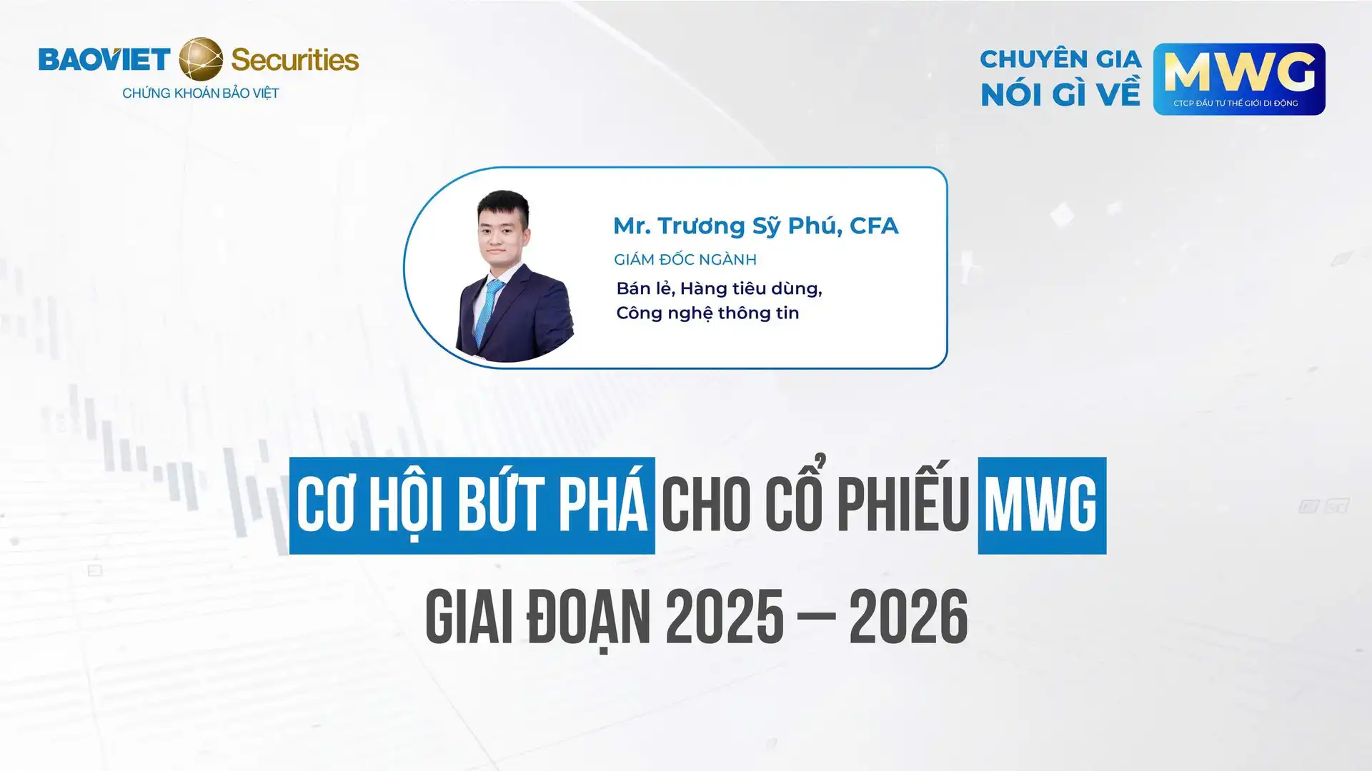 Giải mã thị trường - cổ phiếu MWG